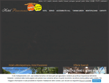 Tablet Screenshot of hotelpanoramic.com